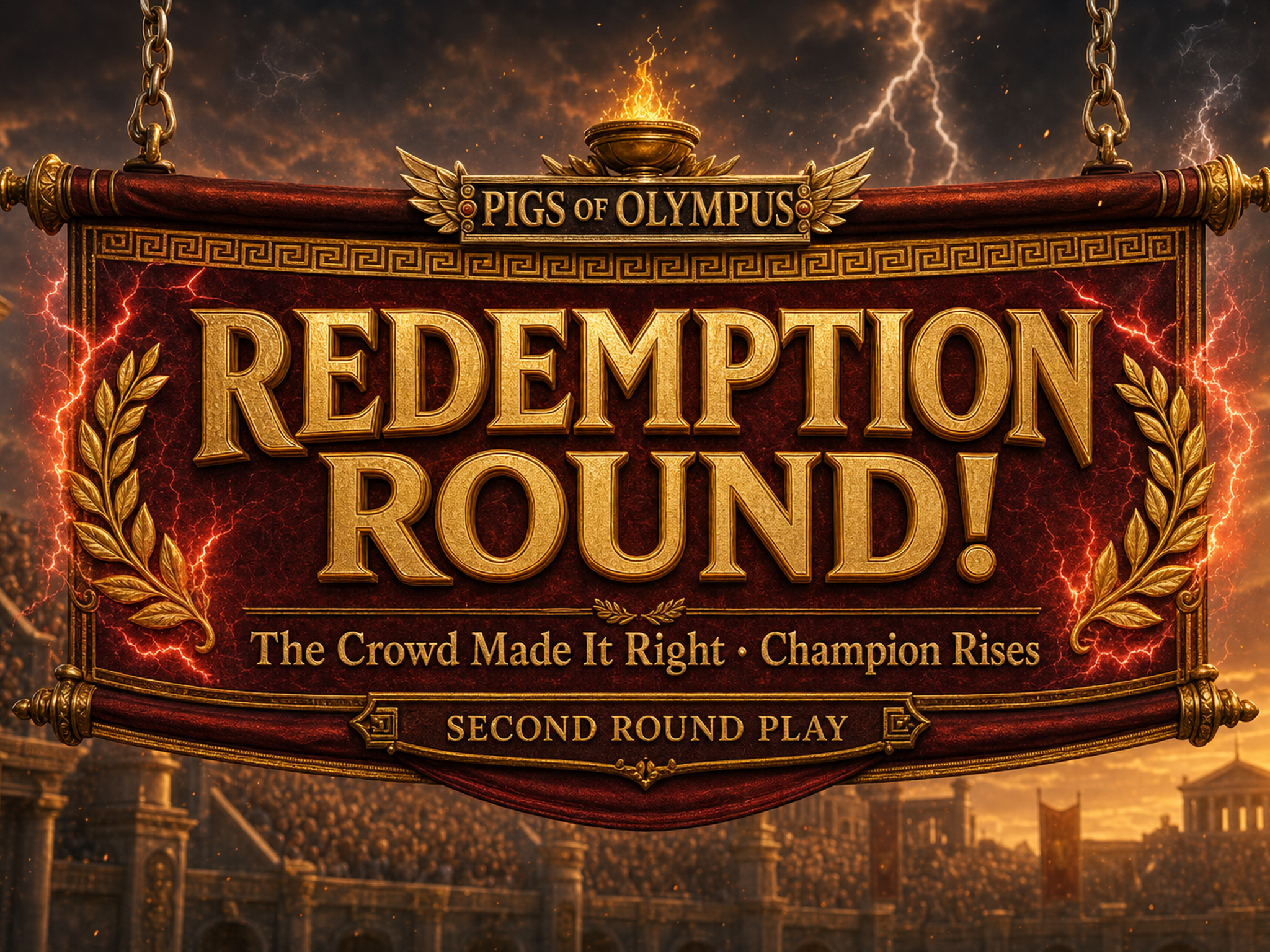 Redemption Round banner
