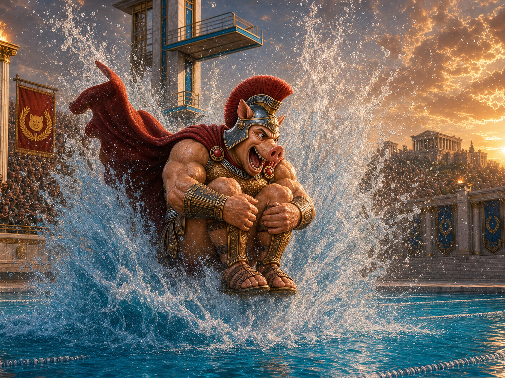BRUTUS diving end