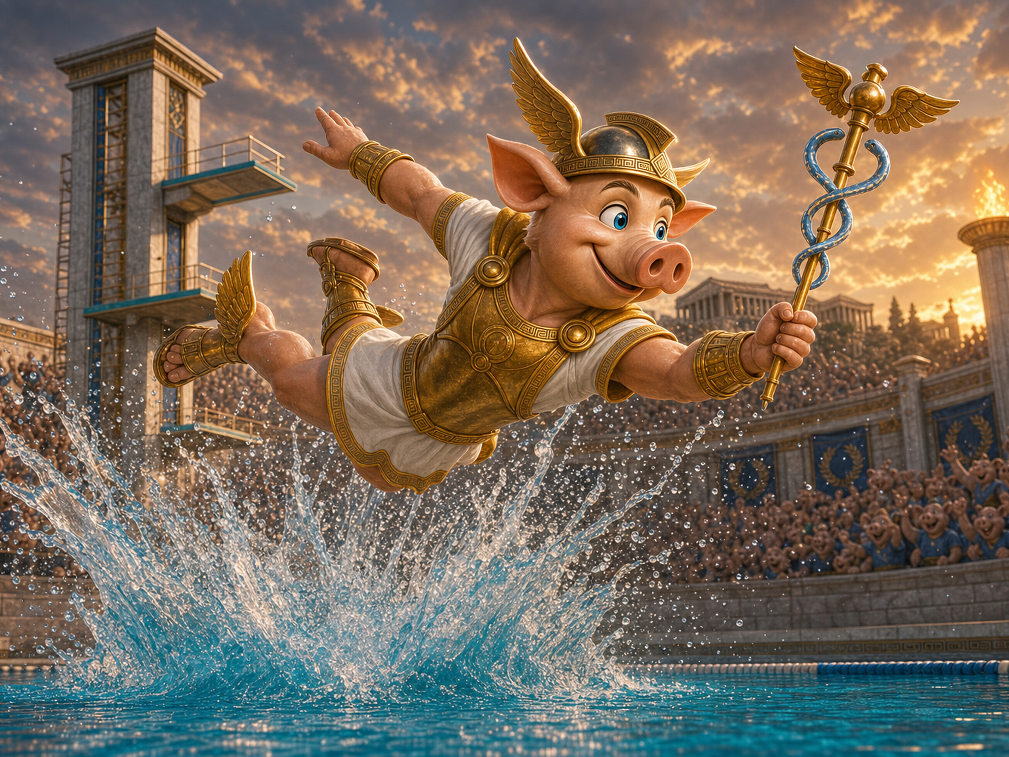 HERMES diving end